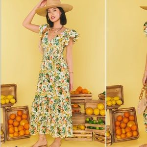 Show Me Your Mumu Lunch Date Midi Dress